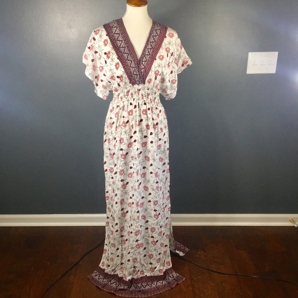 Boho Hippie Festival Maxi Slit Women’s dress